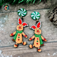 DEC CLEARANCE Hundred Acre Woods Gingerbread Dangles