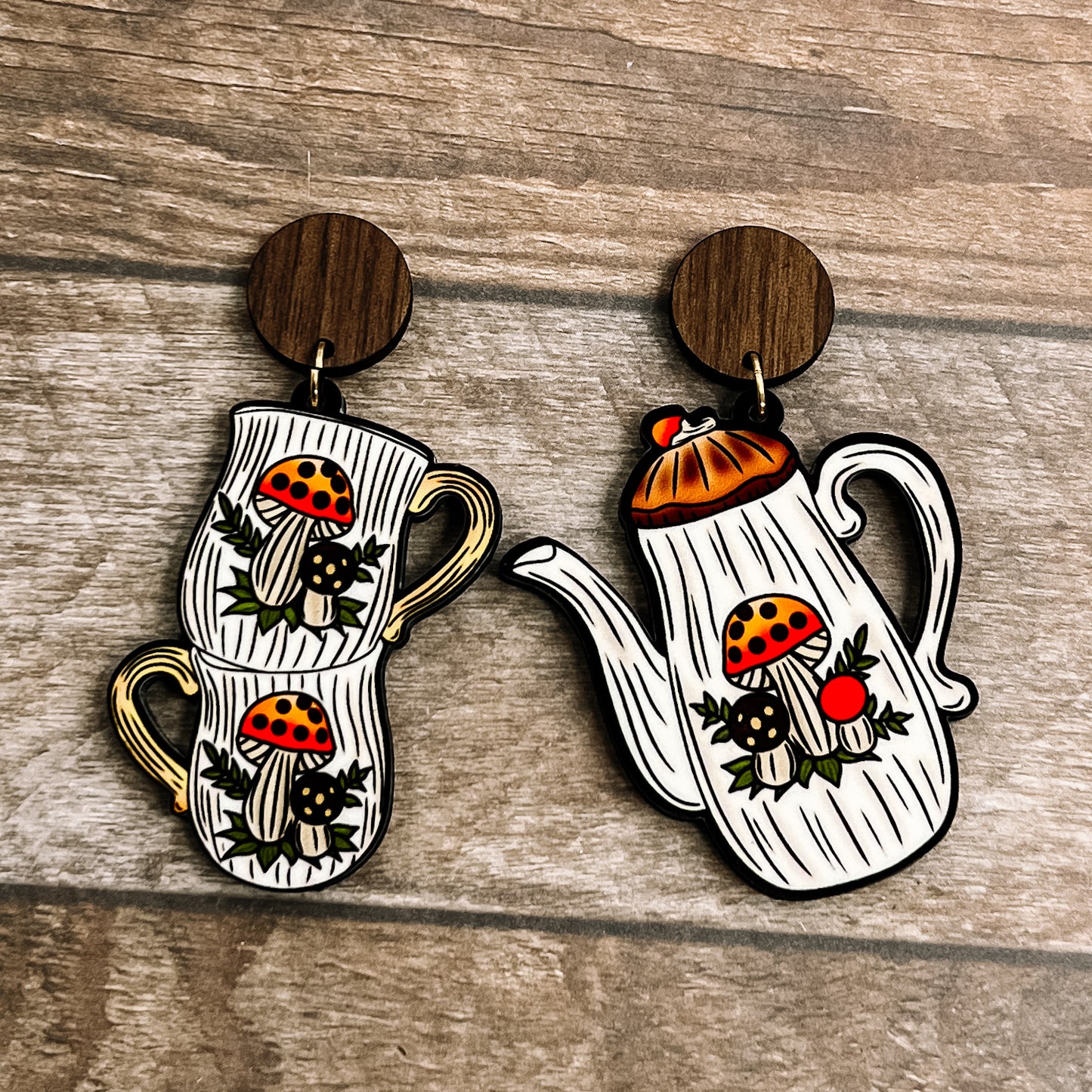 Vintage Coffee Pot Dangles