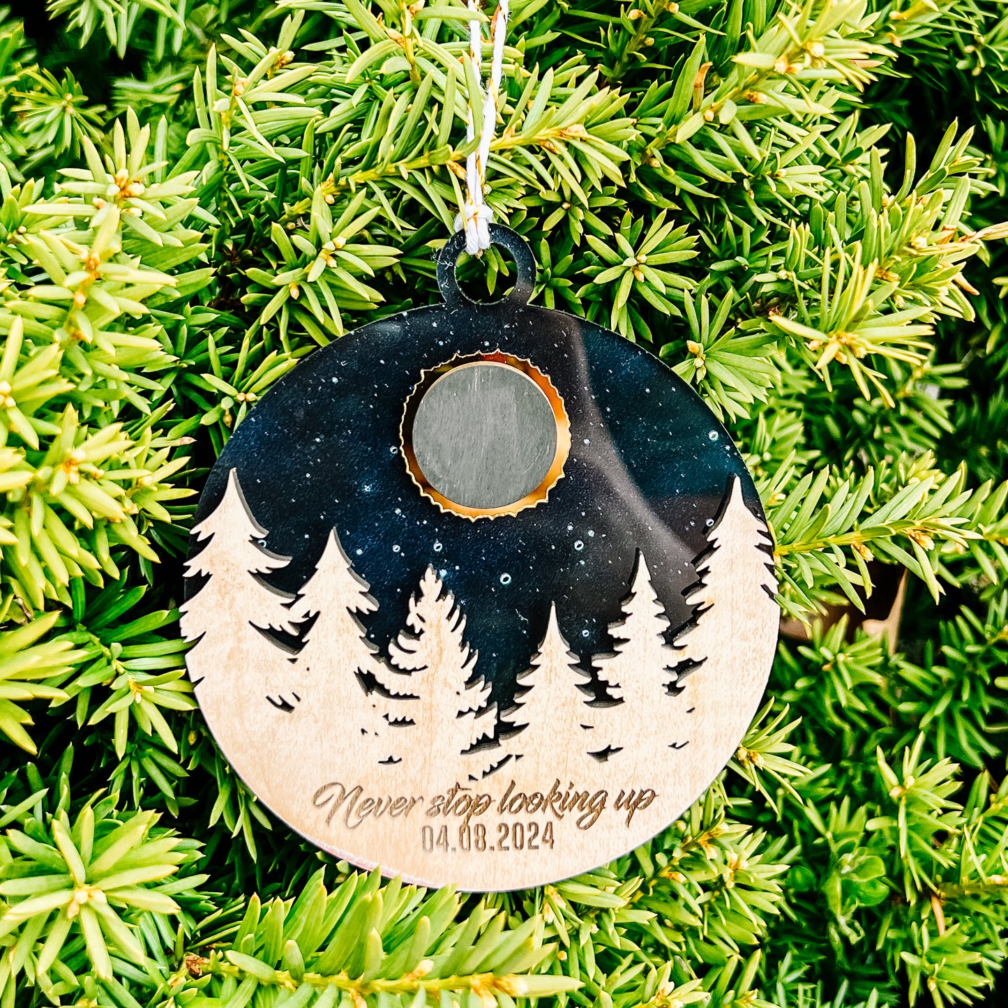 Eclipse 2024 Ornament