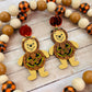 Pumpkin Pooh Dangles