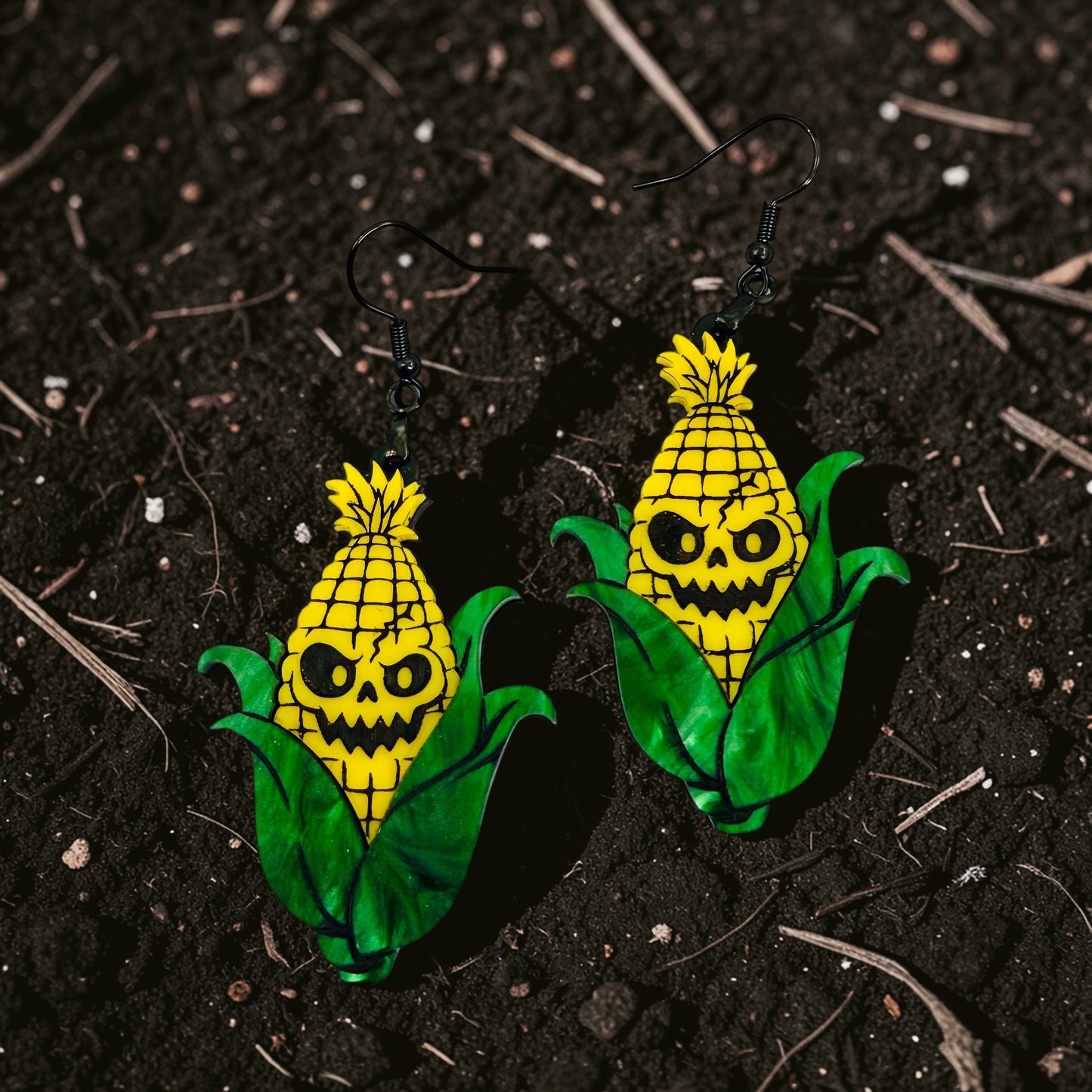 Spooky Corn Dangles