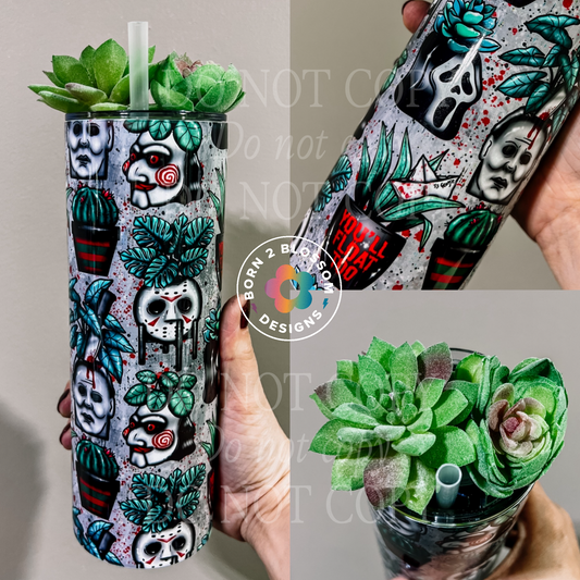 Horror Plant Tumbler