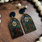 Stained Glass Book Window Dangles