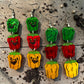 3 Bell Pepper Dangles (2 Design Options!)