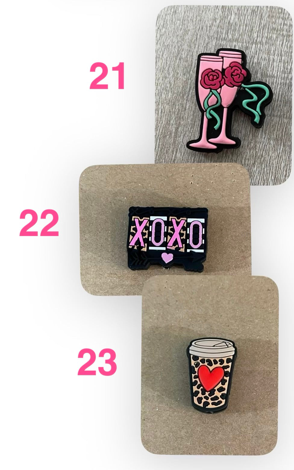 Traditional Valentine Beaded Pens