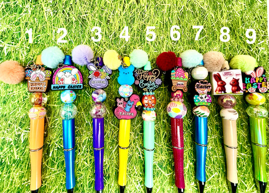 Easter Beaded Pens
