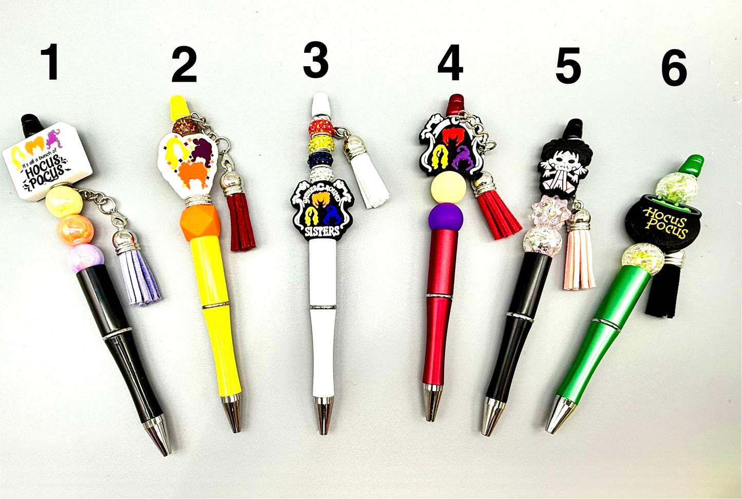 Hocus Pocus Beaded Pen Keychains