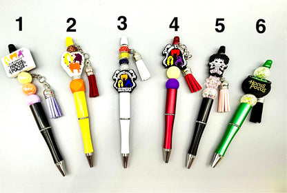 Hocus Pocus Beaded Pen Keychains