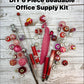 DIY Beadable 6 Piece Office Supply Kit