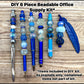 DIY Beadable 6 Piece Office Supply Kit