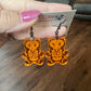 NOV CLEARANCE Gummy Bear Skeleton Earrings (Many Colors)