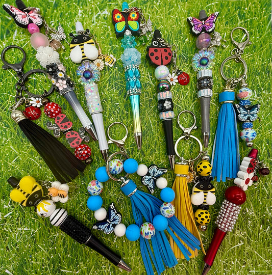 Floral Bugs Beaded Items