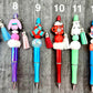 Winter Themed Beaded Pens