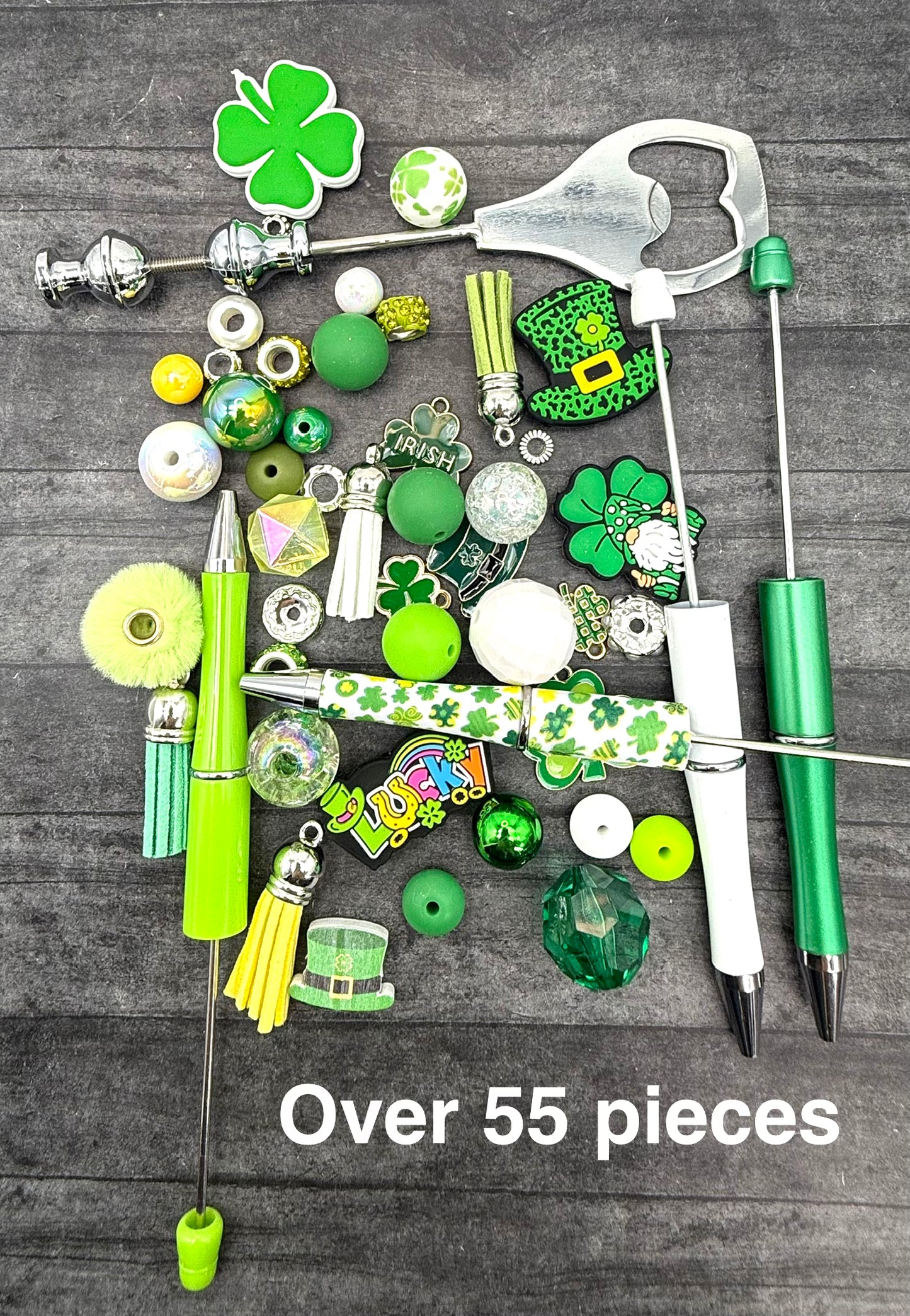 St. Patrick’s Day DIY Beadable Pen Kit