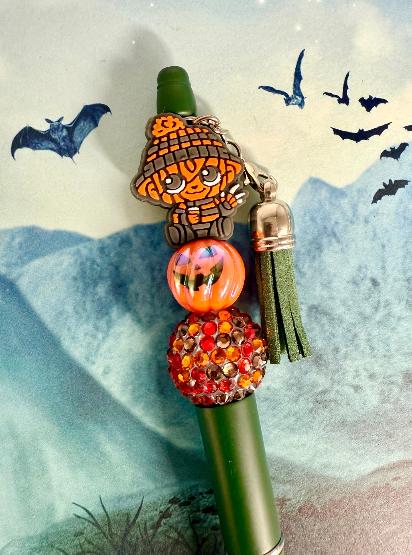 Horror Characters as Fall Kids and Halloween Pumpkin Head Pens  New Designs