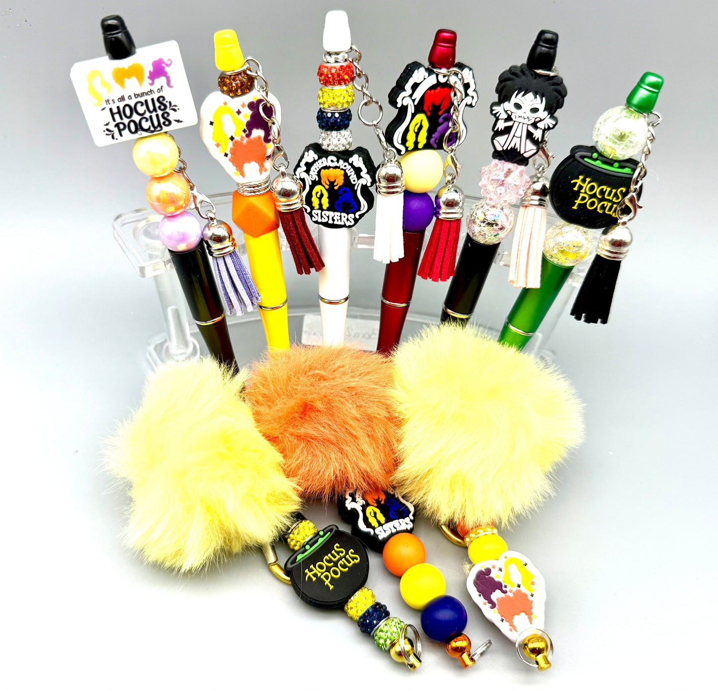 Hocus Pocus Beaded Pen Keychains