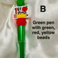 NEW Back to School Pens with Grades K-5 Focal Beads