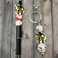 Whimsy and Wits Beaded Pen and Keychain Sets