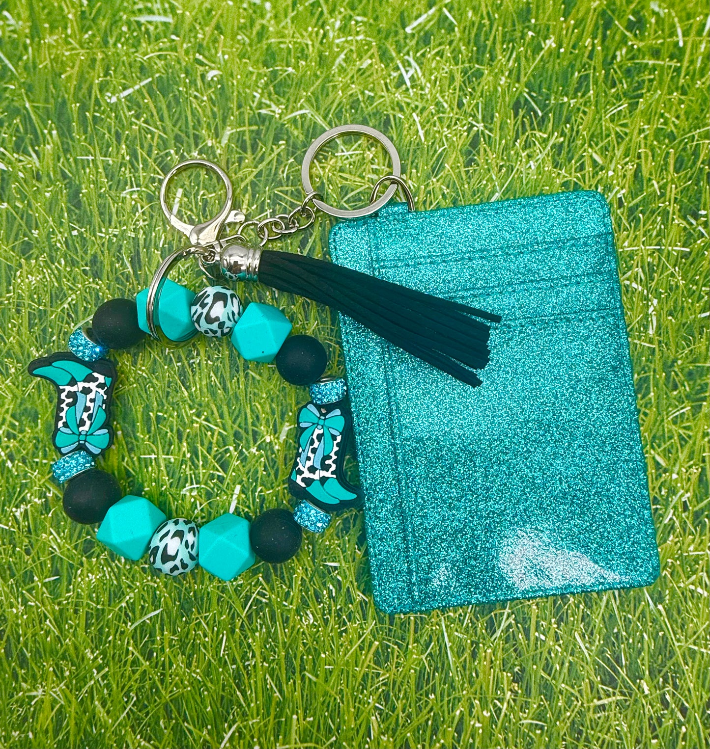 Keychain Bracelet with Wallet Bracelet