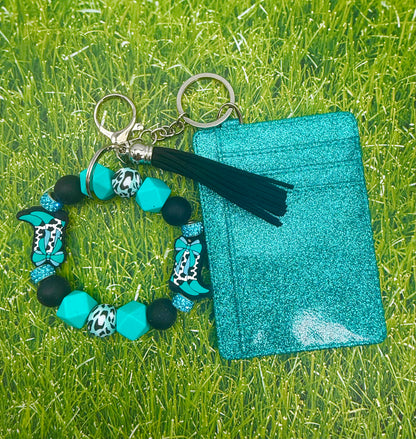 Keychain Bracelet with Wallet Bracelet