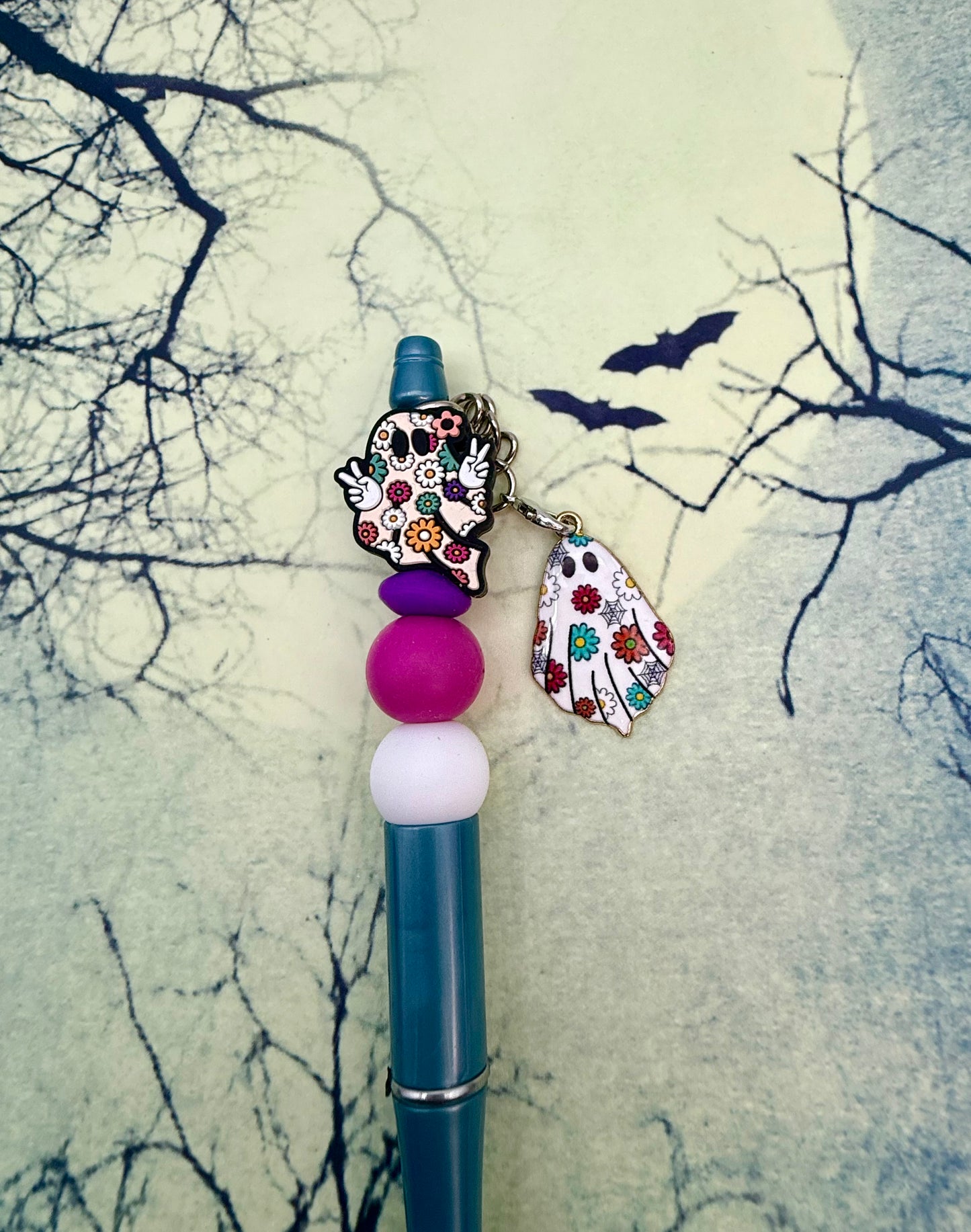 Vintage Halloween Beadable Pens