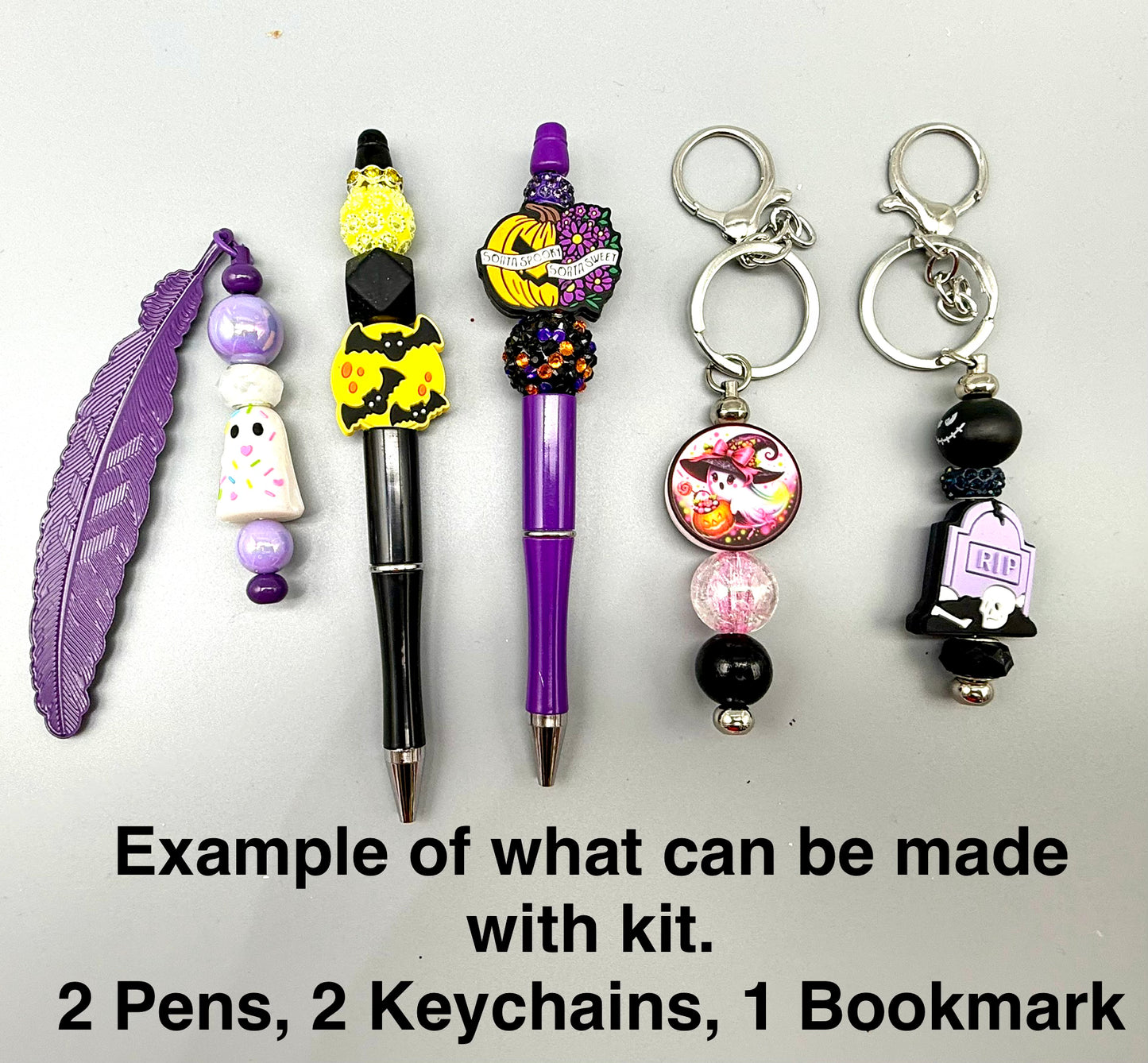 Halloween DIY Beadable Kit with Bonus