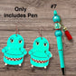 Pee Wee Herman Beaded Pens