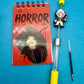HORROR CHARACTERS Beaded Dancing Glitter Pens with BONUS