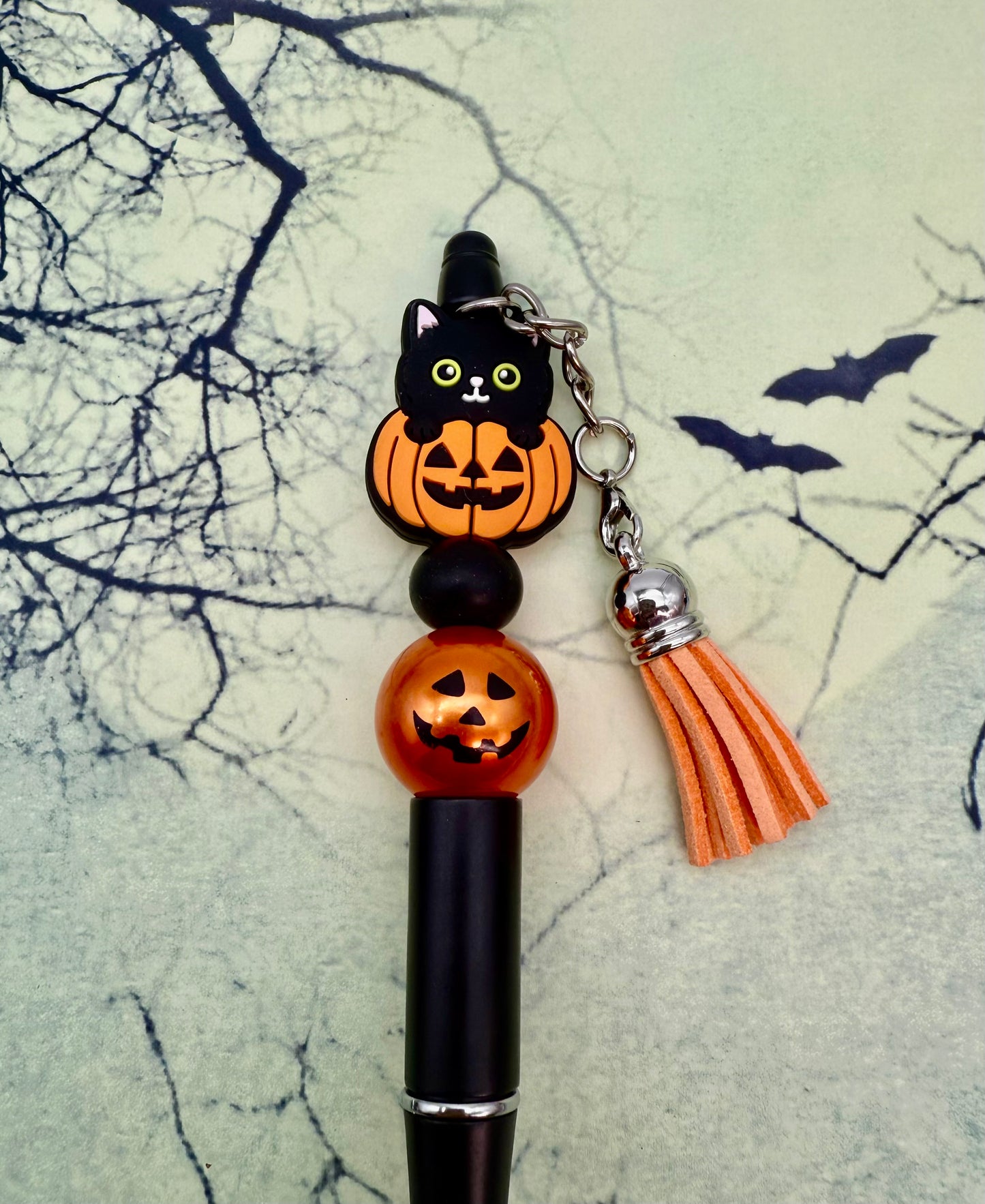 Vintage Halloween Beadable Pens
