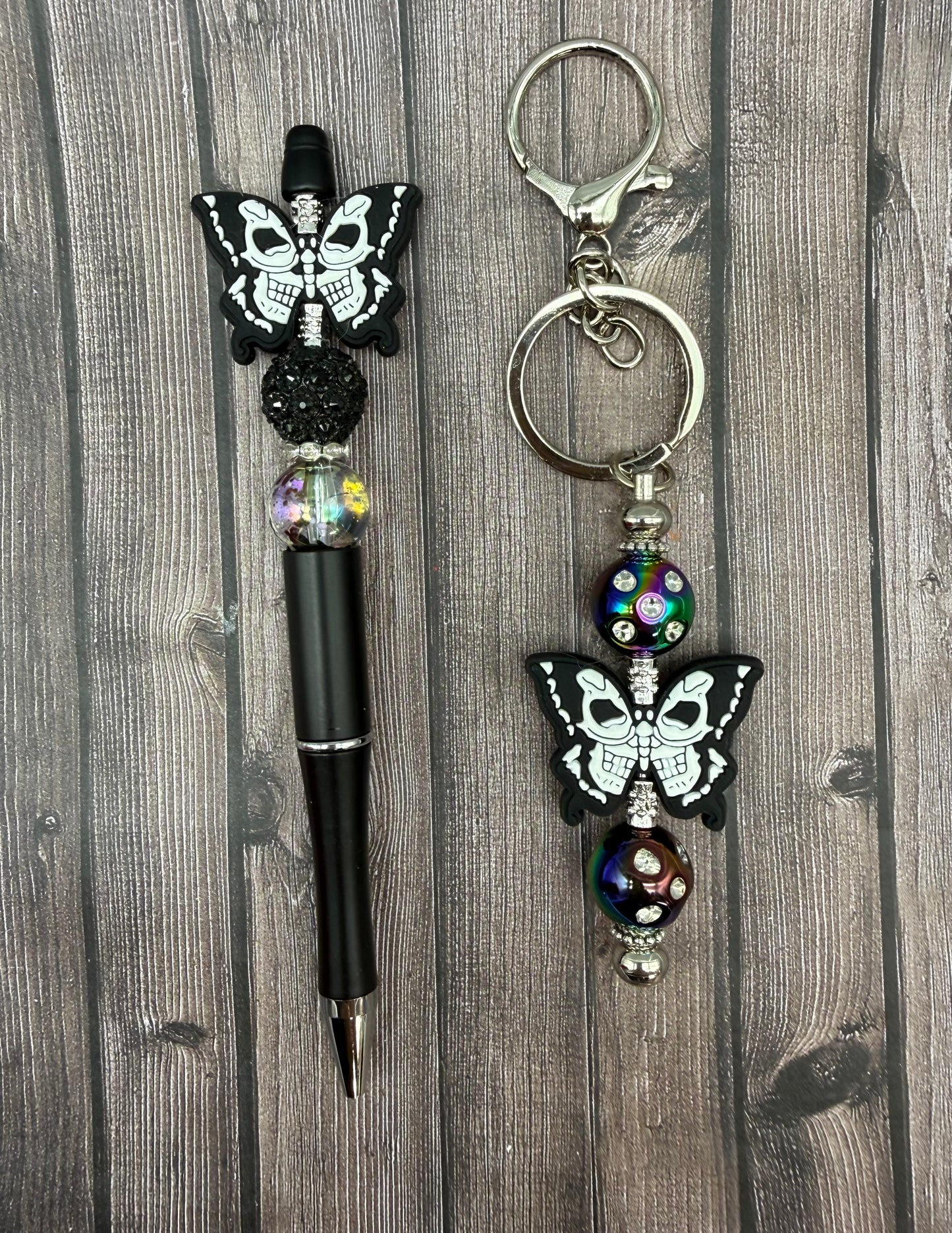 Whimsy and Wits Beaded Pen and Keychain Sets