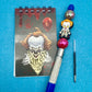 HORROR CHARACTERS Beaded Dancing Glitter Pens with BONUS