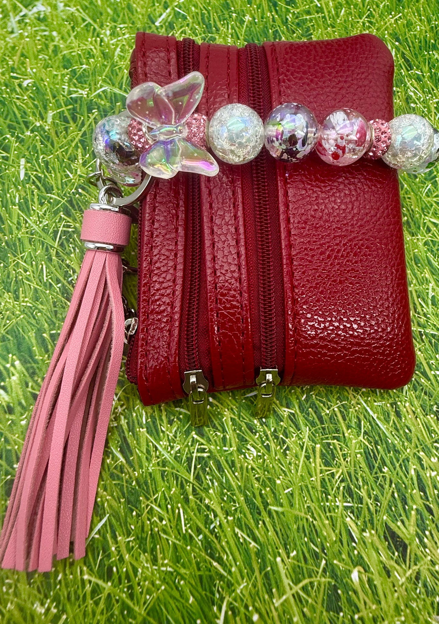 Keychain Bracelet with Wallet Bracelet