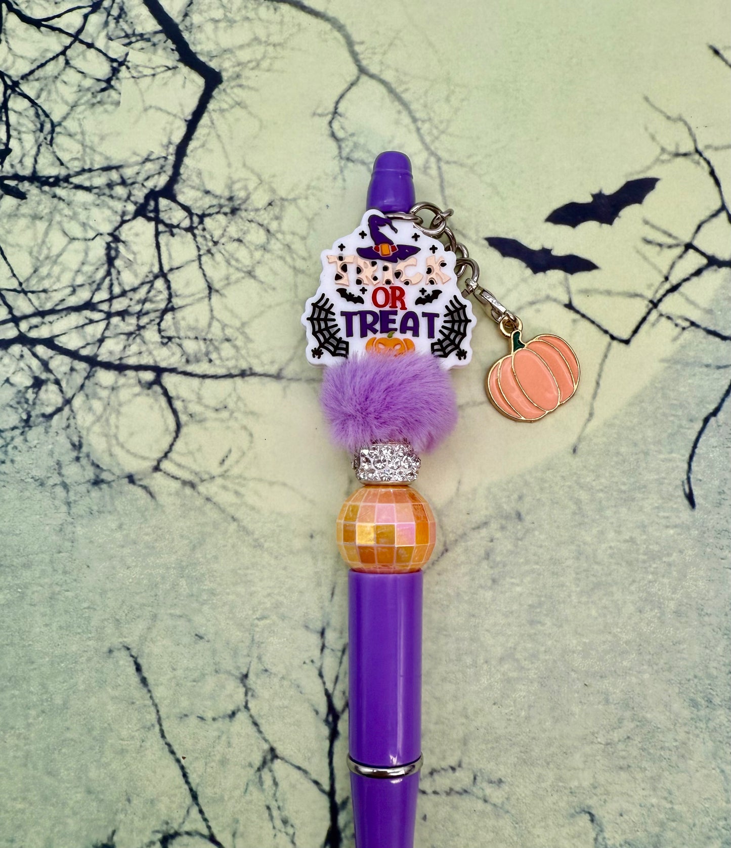 Vintage Halloween Beadable Pens
