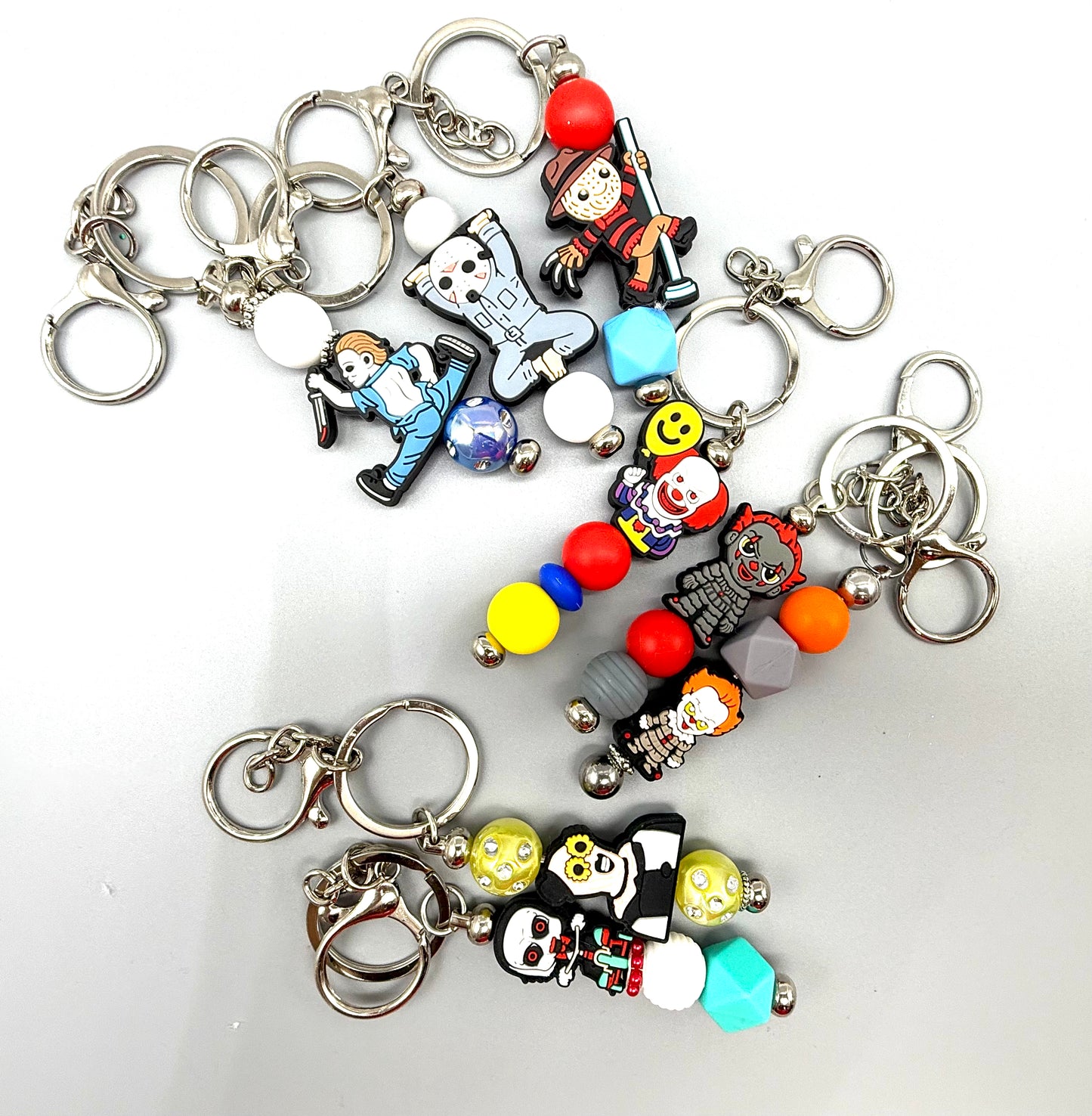 Glittery Halloween, Horror Characters with Beads