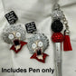 Pee Wee Herman Beaded Pens