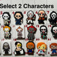 Mini Halloween Horror Characters DIY Beadable 2 Pen Kit