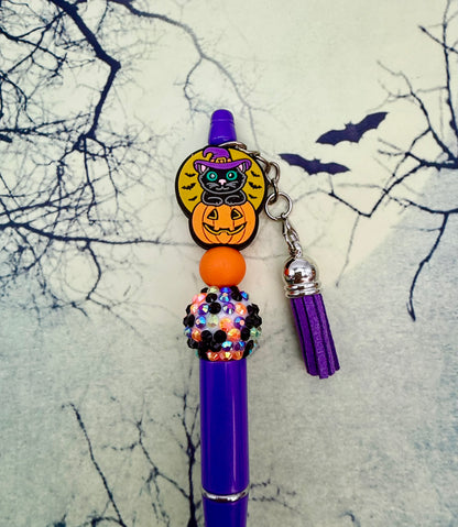 Vintage Halloween Beadable Pens