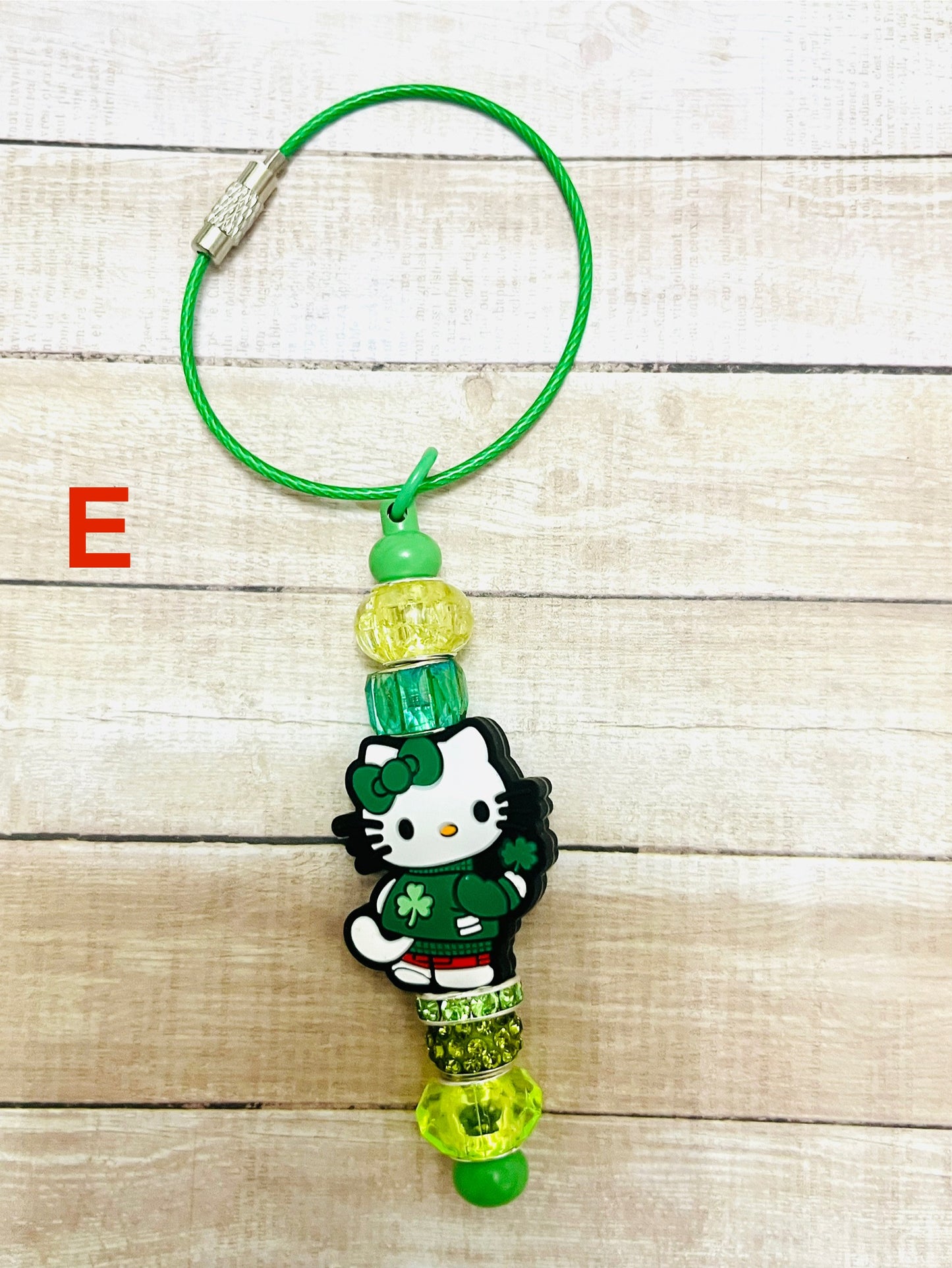 St Patrick’s Day Hello Kitty Beadables