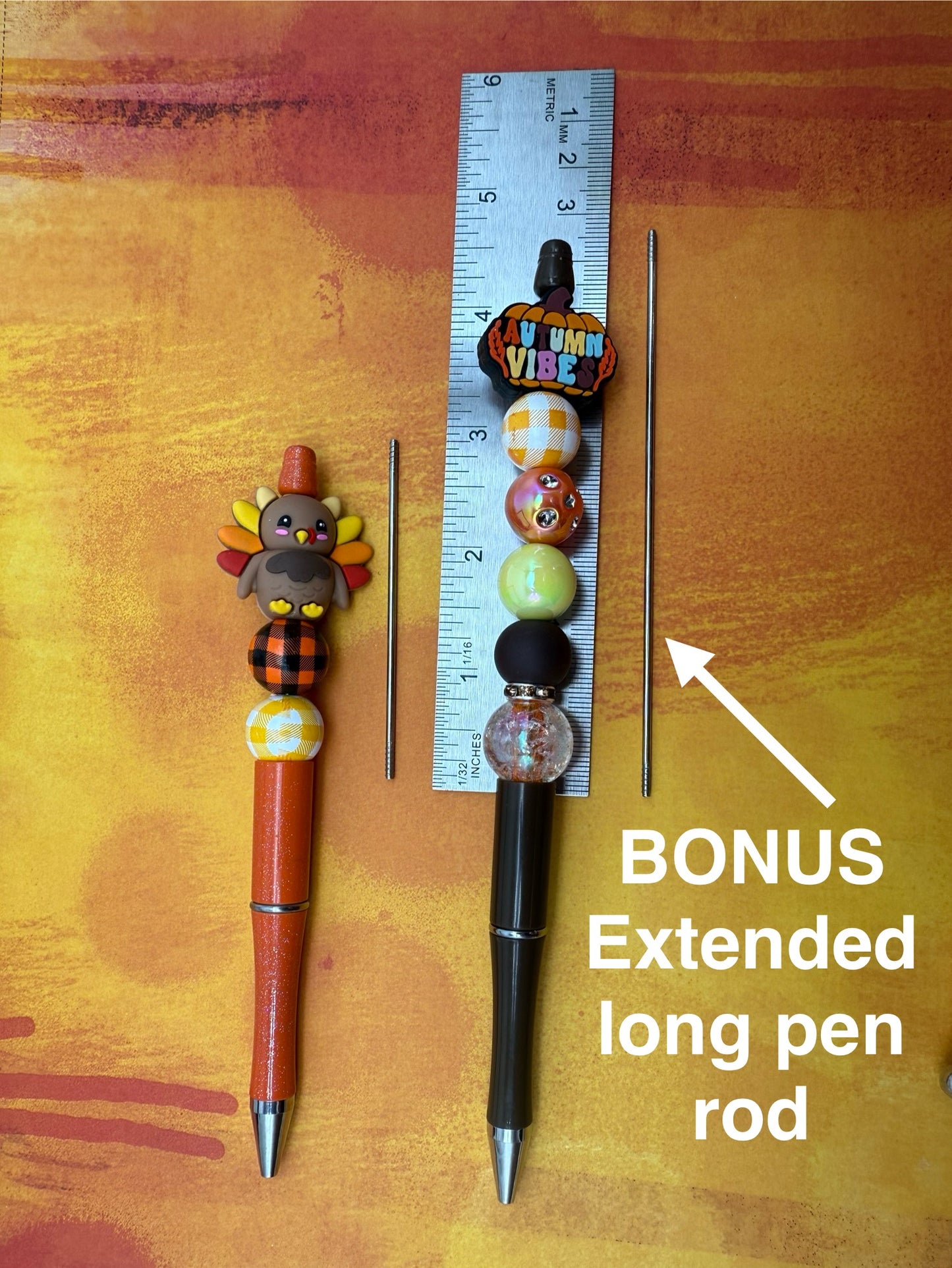 Fall/Thanksgiving DIY Beadable Pen Kit with Bonus