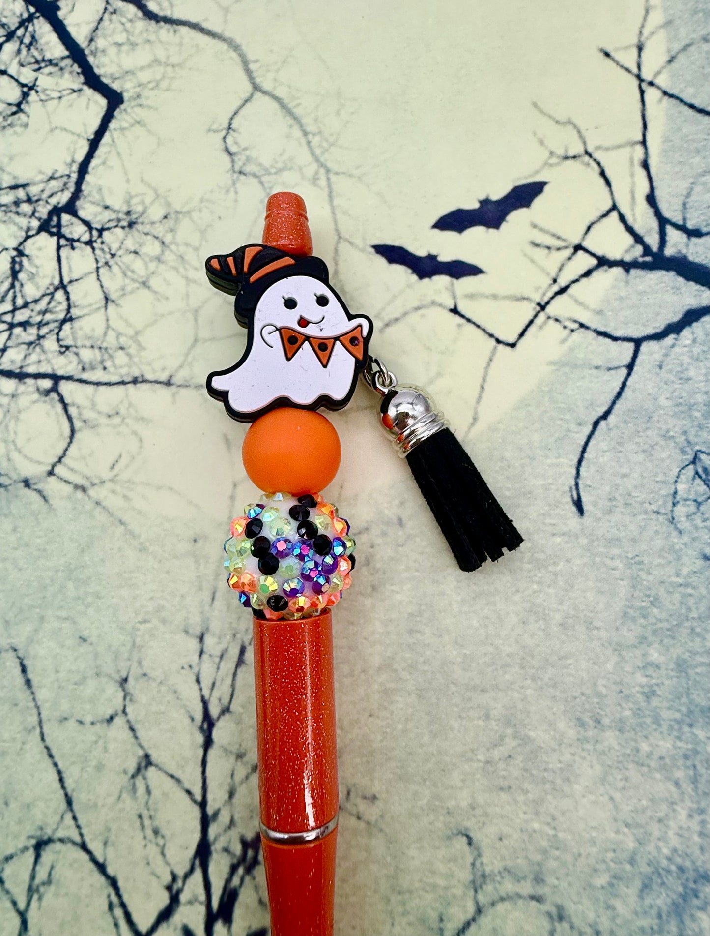 Vintage Halloween Beadable Pens