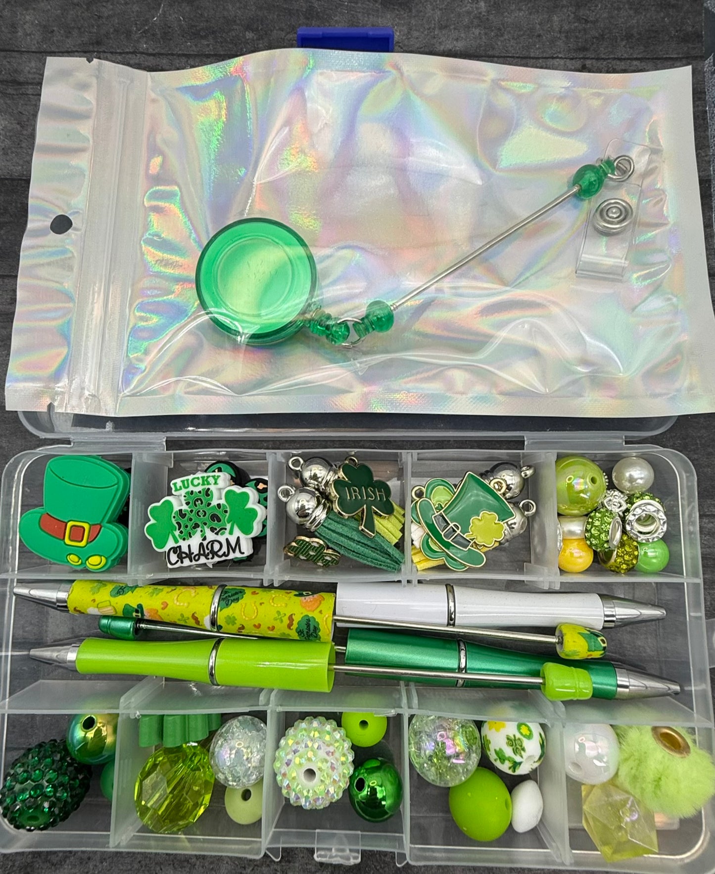 St. Patrick’s Day DIY Beadable Pen Kit