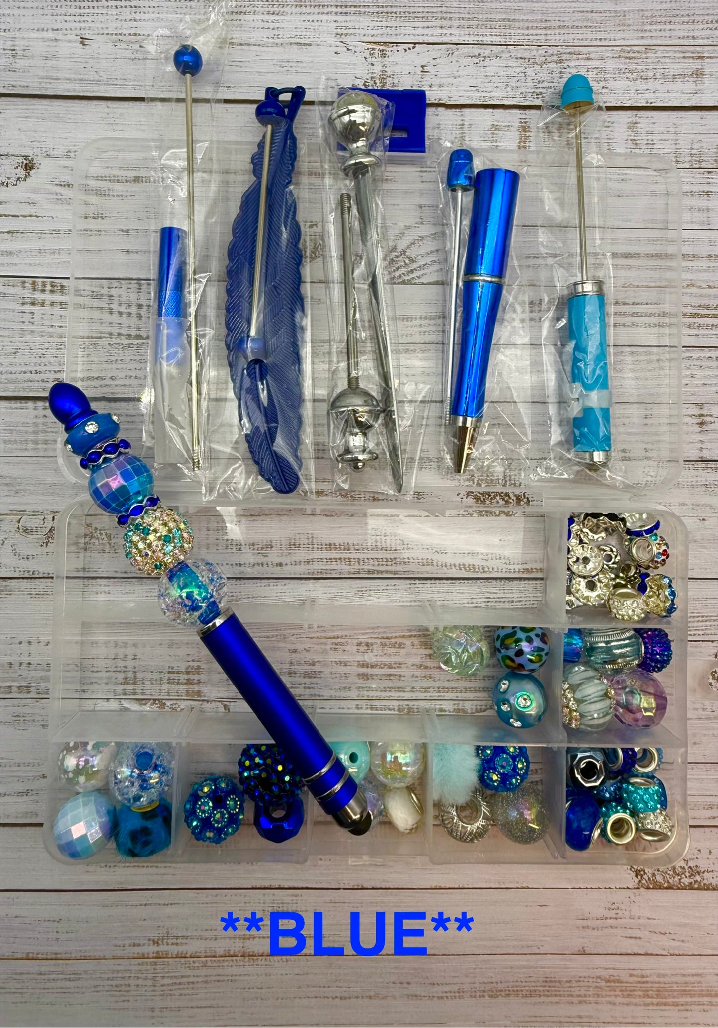 DIY Beadable 6 Piece Office Supply Kit
