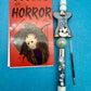 HORROR CHARACTERS Beaded Dancing Glitter Pens with BONUS