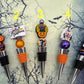 Vintage Halloween Beadable Keychains, Wine Stoppers. Wine Openers