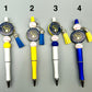 Milwaukee Brewer Logo Beaded Pens