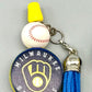 Milwaukee Brewer Logo Beaded Pens