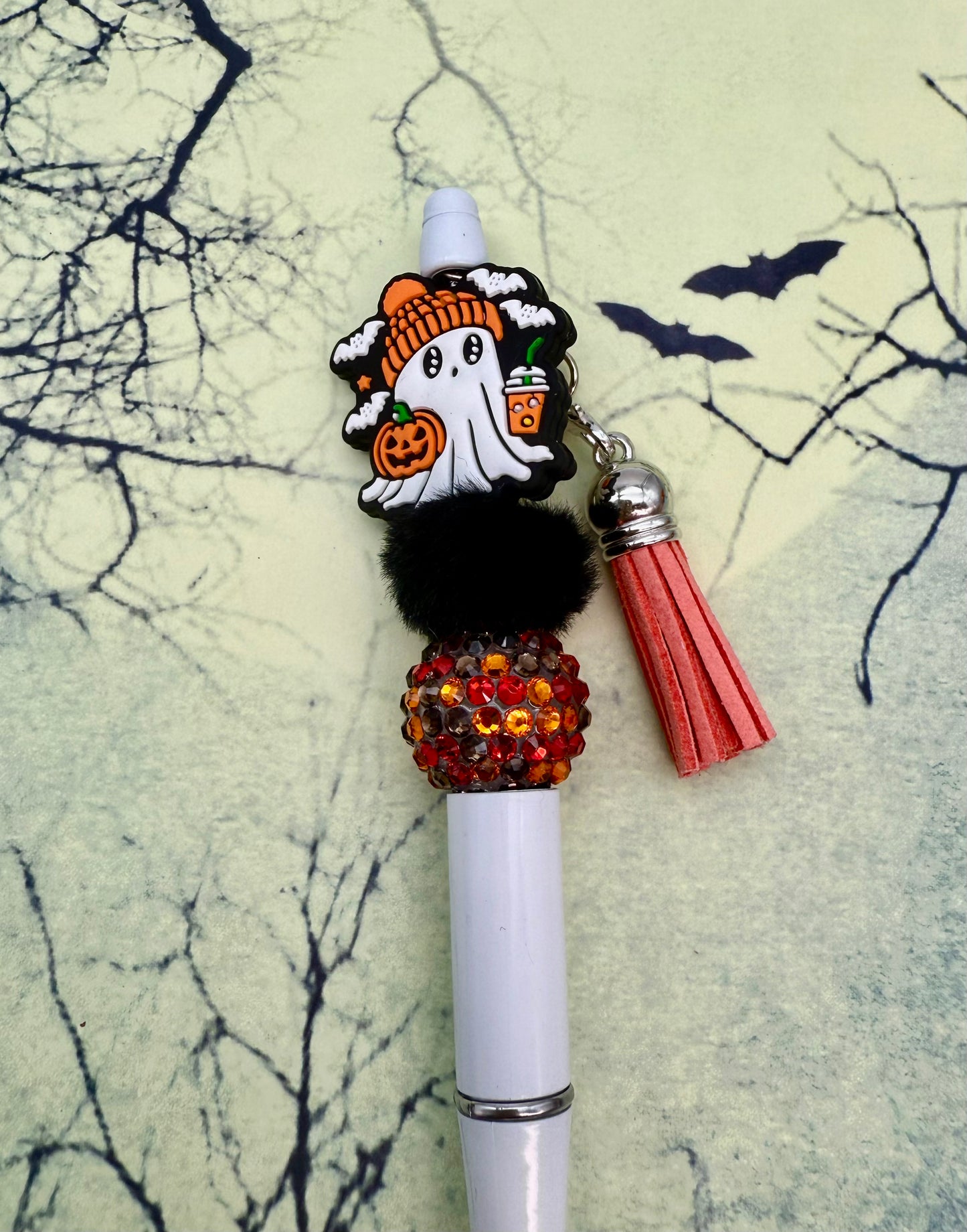 Vintage Halloween Beadable Pens