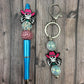 Whimsy and Wits Beaded Pen and Keychain Sets