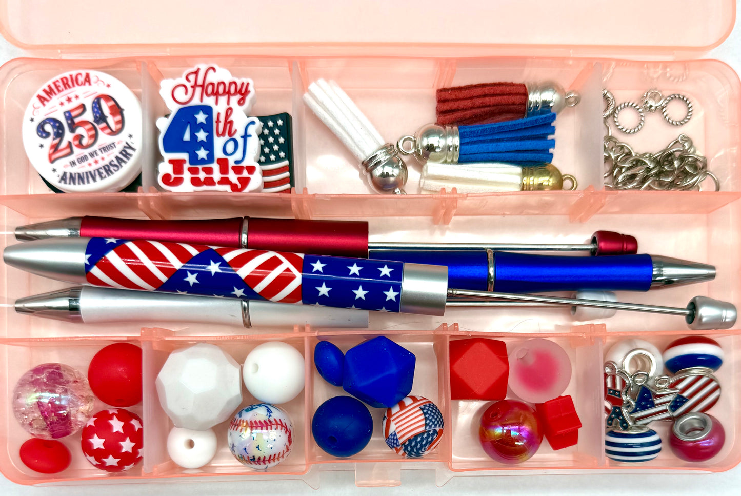 4th of July DIY Beadable Pen Kit