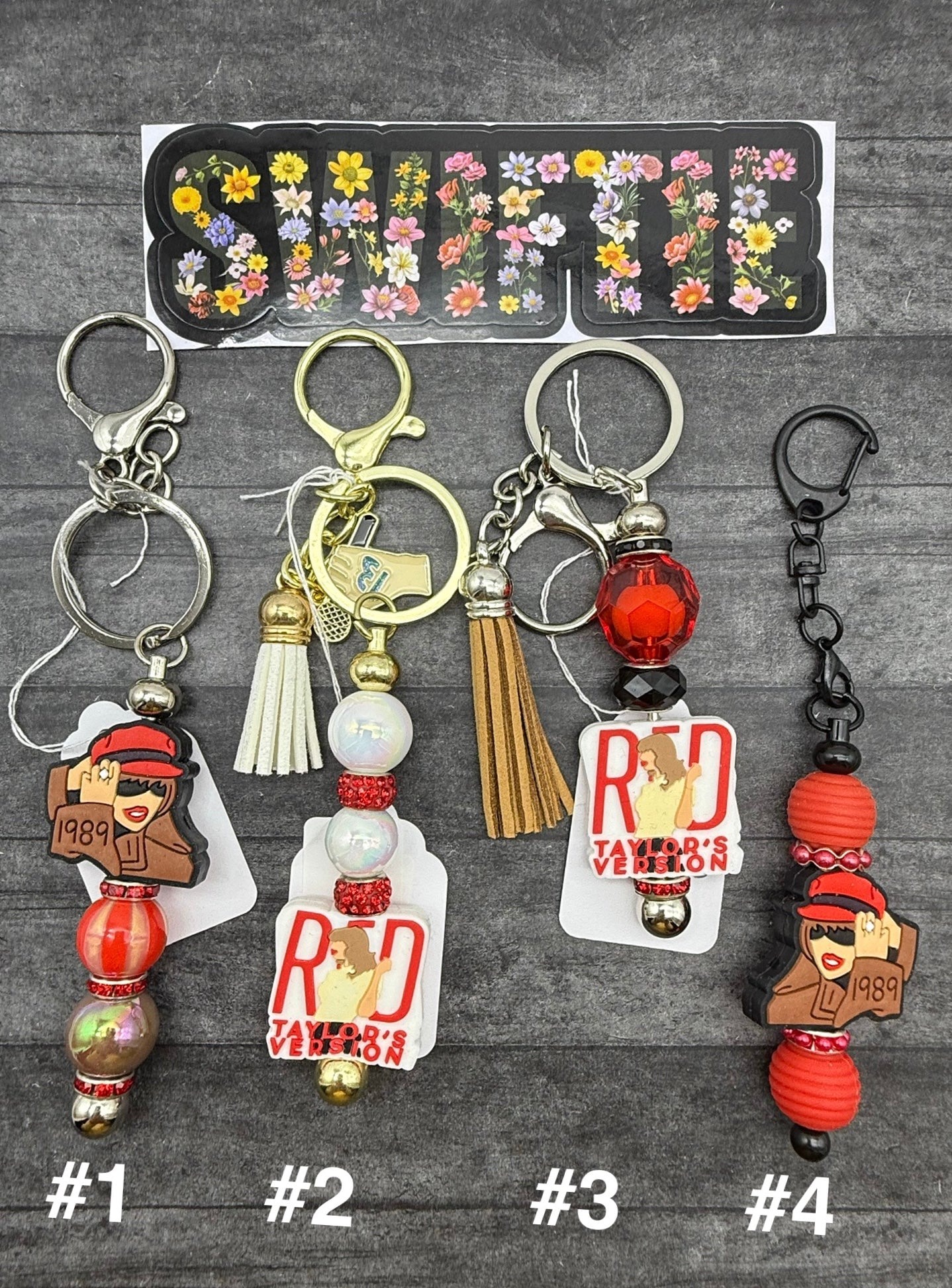 Nov Clearance TAYLOR SWIFT Keychains and Wristlet Keychains